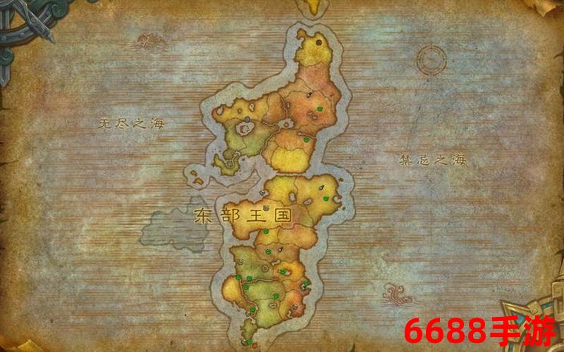 魔兽世界全境地图详解，助你探索艾泽拉斯